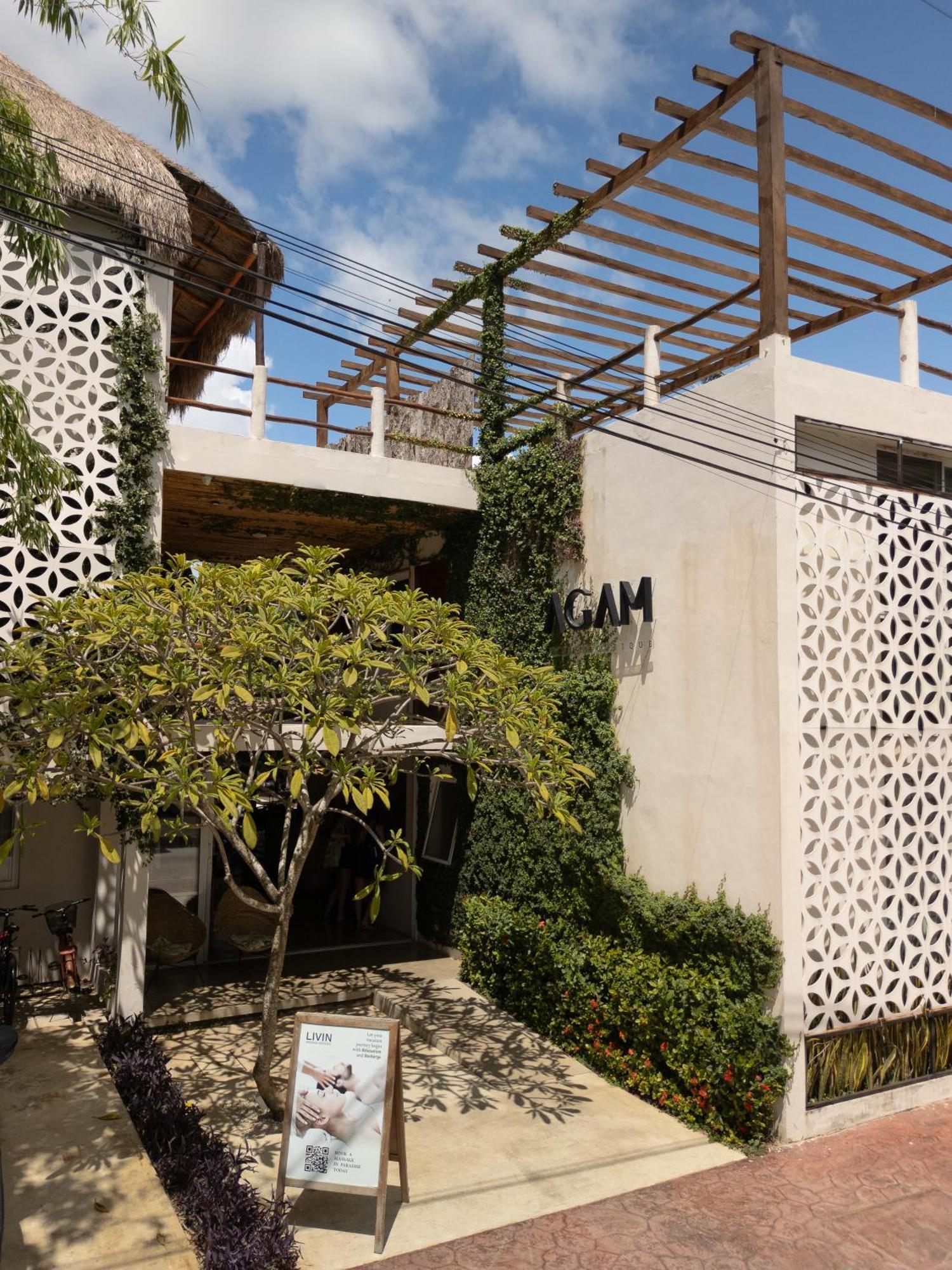 Agam Hotel Bacalar Luaran gambar